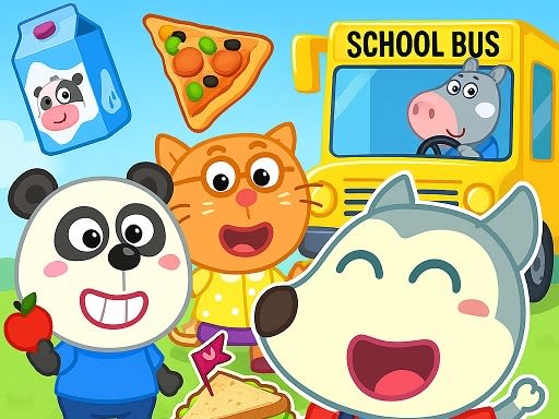 Wolfoo A Day At School
