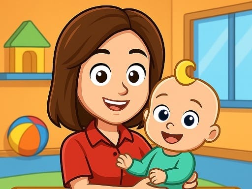 My Town Daycare Game