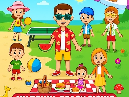 My Town Beach Picnic