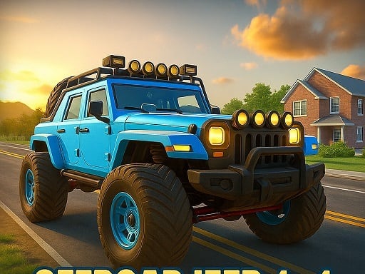 Offroad Jeep 4x4 Car Driving Simulator