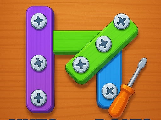 Nuts And Bolts Screwing Puzzle - Free Browser Game