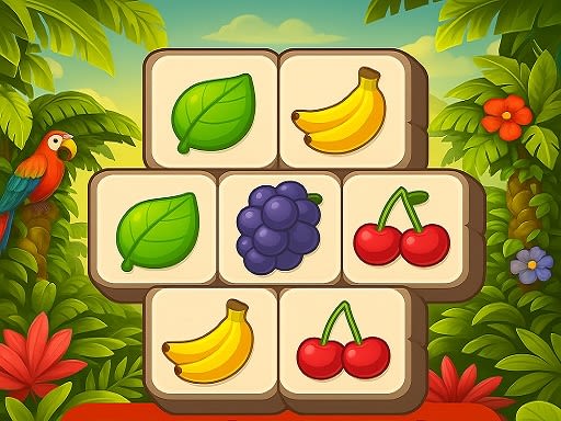 Tiles Match 3 Zoo Tiles - Free Browser Game