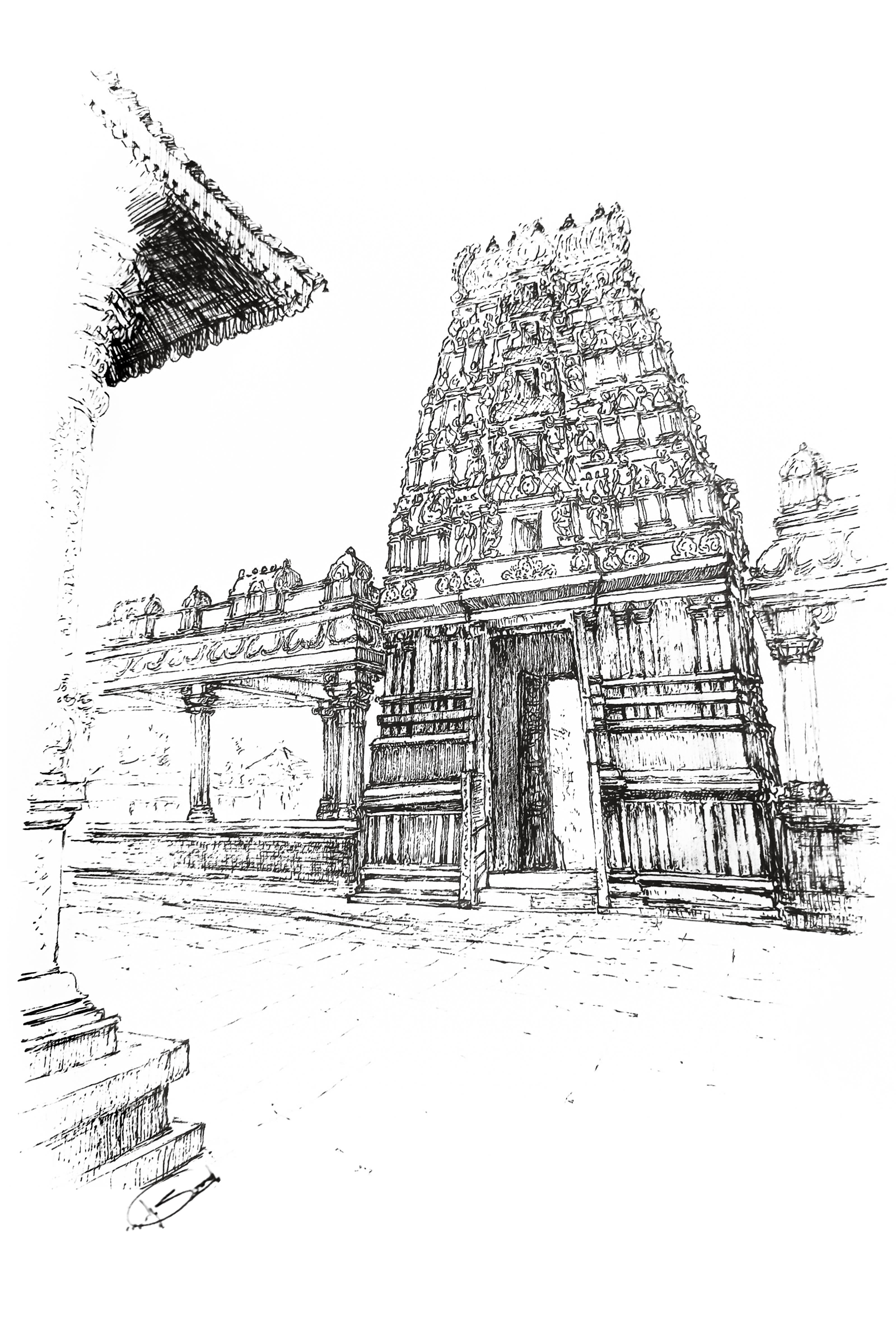 Temple Gopura