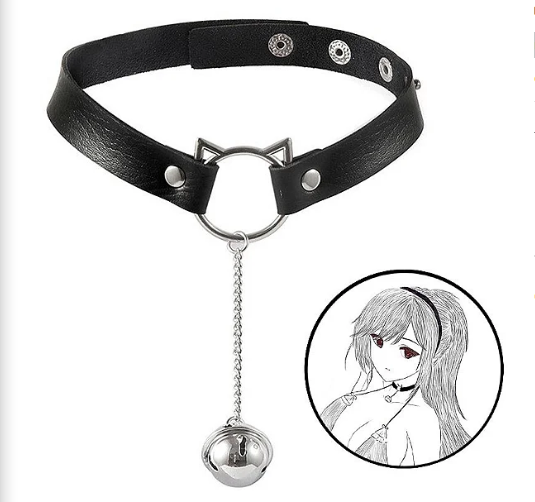 COLEIRA BONDAGE CHOKER COM PINGENTE - SI