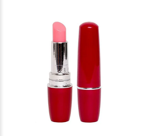 MINI VIBRADOR EM FORMATO DE BATOM
