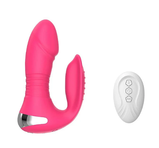 VIBRADOR DE PONTO G E CLITÓRIS - ZAKI