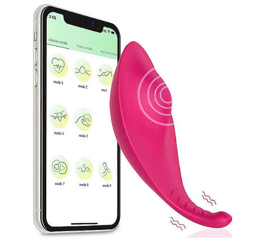VIBRADOR DE CALCINHA - Á LONGA DISTÃNCIA - APP