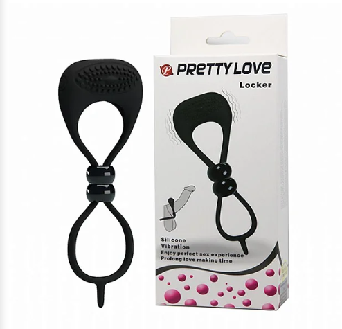 ANEL PENIANO E PARA ESCROTO COM VIBRADOR - LOCKER