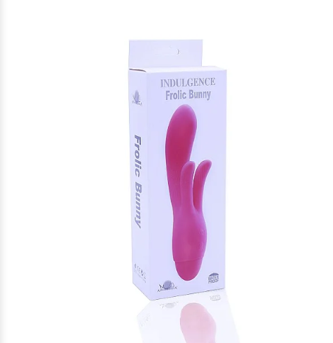VIBRADOR DE PONTO G E CLITÓRIS - FROLIC BUNNY - APHRODISIA