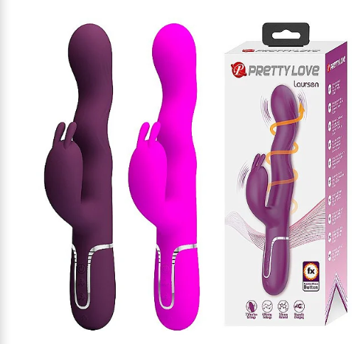 VIBRADOR DE PONTO G E CLITÓRIS COM ONDULAÇÃO - LOURSE