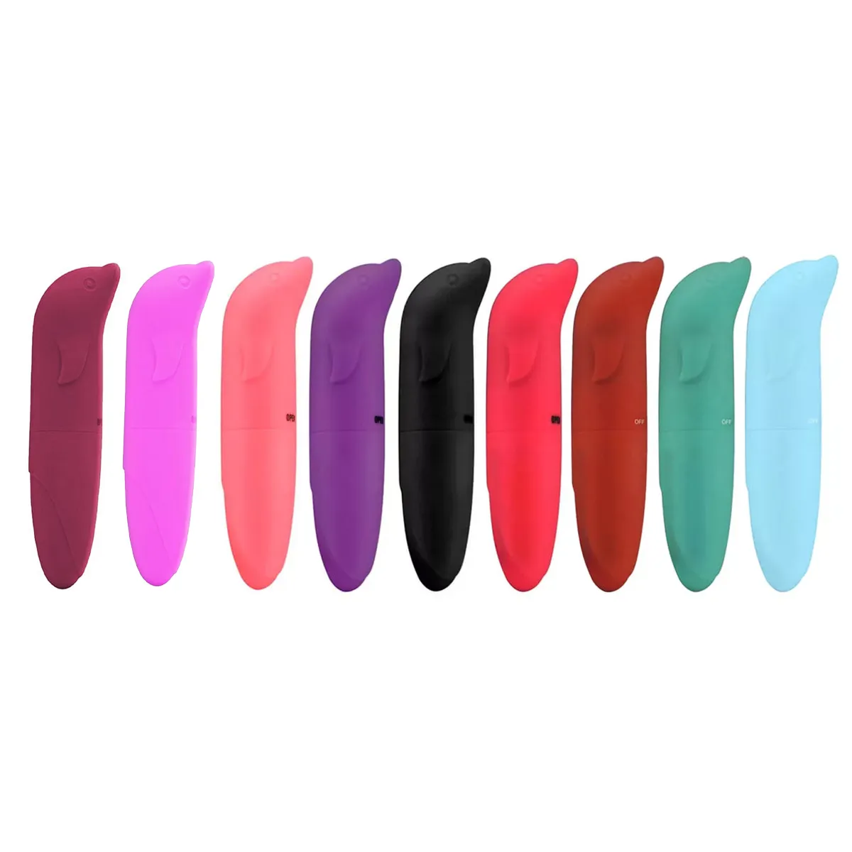 VIBRADOR PARA PONTO G A PILHA - GOLFINHO ROXO