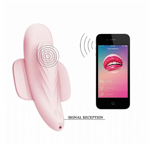 VIBRADOR DE CALCINHA COM CONTROLE SEM FIO E APP