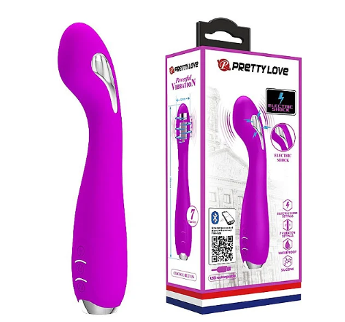 VIBRADOR DE PONTO G COM CHOQUE E FUNÇÃO APP - HOMUNCULUS