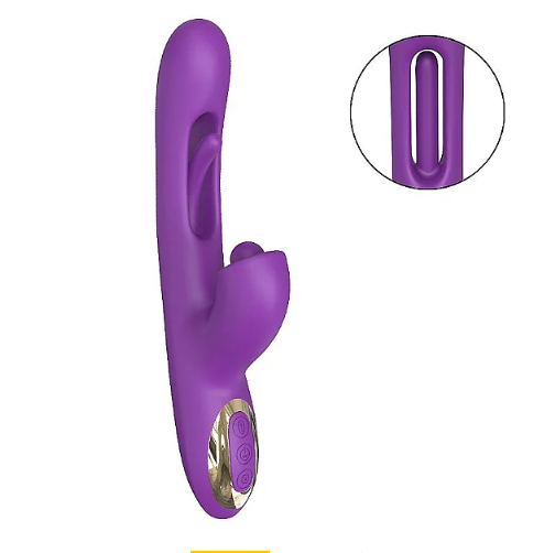 VIBRADOR DE PONTO G E CLITÓRIS 360° E DEDILHAR / SLAP - ALWUP