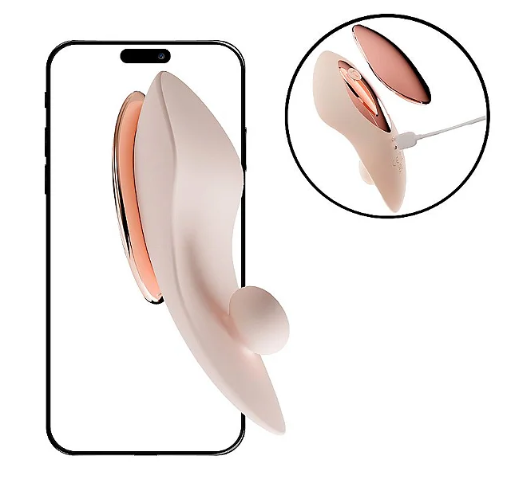 VIBRADOR DE CALCINHA VIA APP - WINNY - 10,0 X 3,3 CM