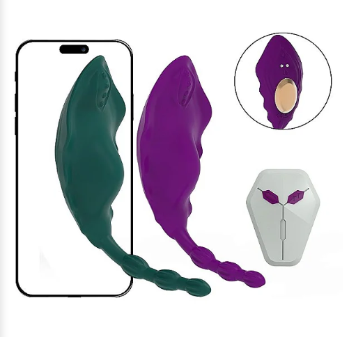VIBRADOR DE CALCINHA VIA APP - Á LONGA DISTÂNCIA COM CONTROLE REMOTO