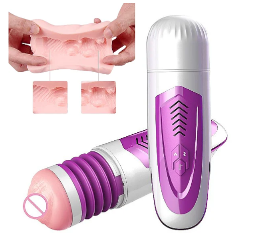 MASTURBADOR MASCULINO FORMATO DE LANTERNA COM AQUECIMENTO - DIBE