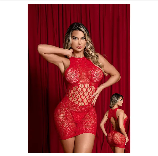 MINI VESTIDO VERMELHO - YAFFA
