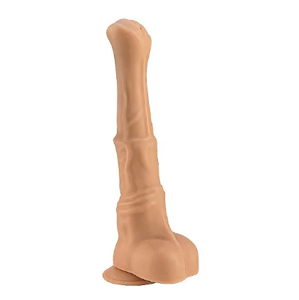 PLUG ANAL FISTING FORMATO PÊNIS DE CAVALO - 40X8 CM