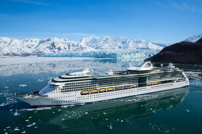 Royal Caribbean Quantum of the Seas sailing in Alaska
