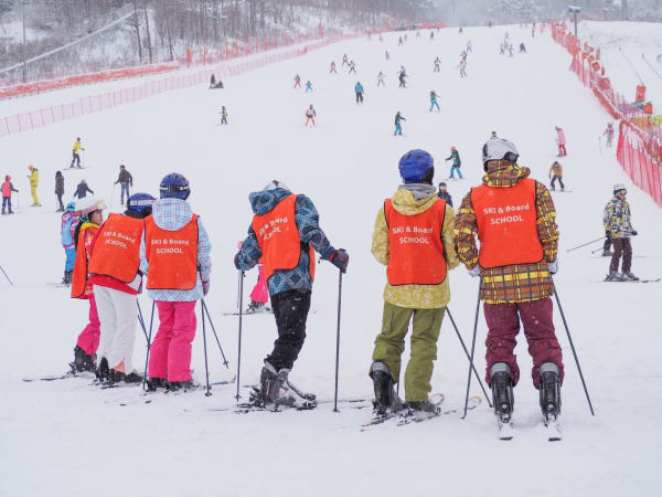 Illustrative photo: Tony Wu / Pexels Skiers learn together at a snowy slope in Pyeongchang, South Korea.