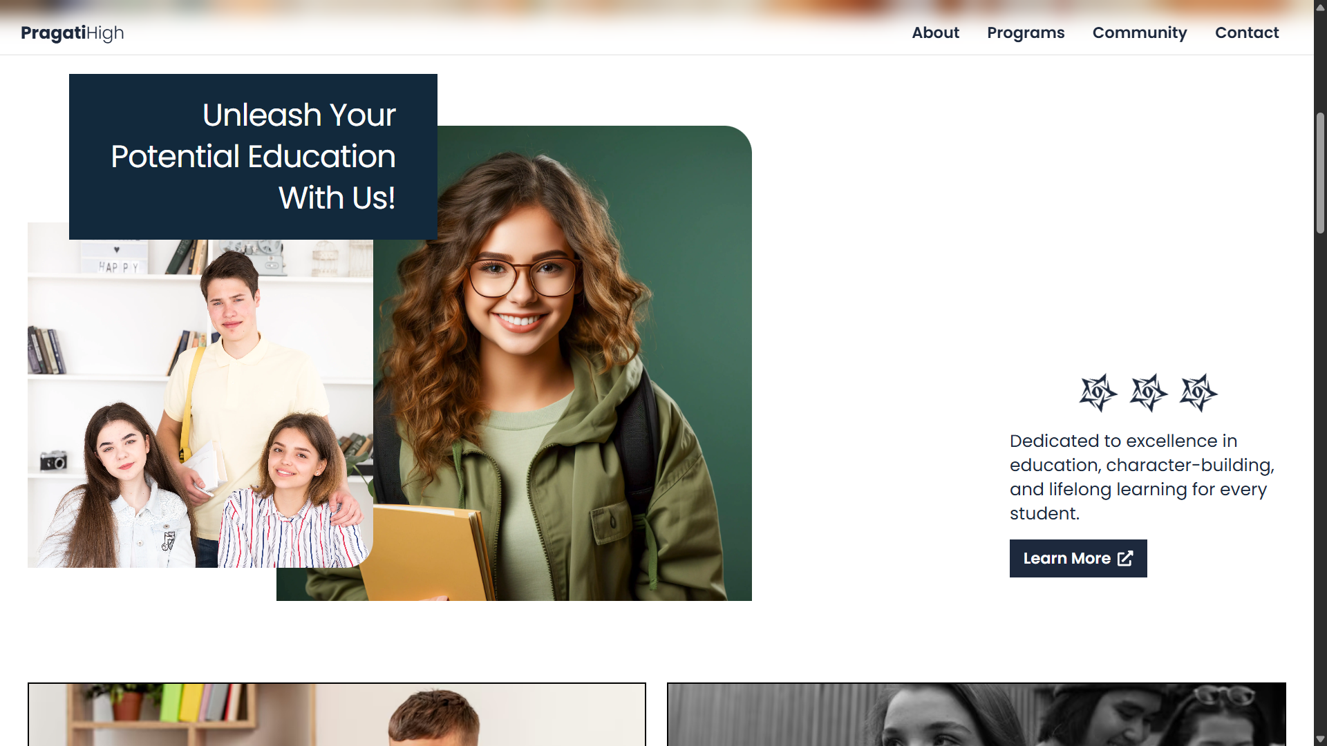 PSES School Website Template