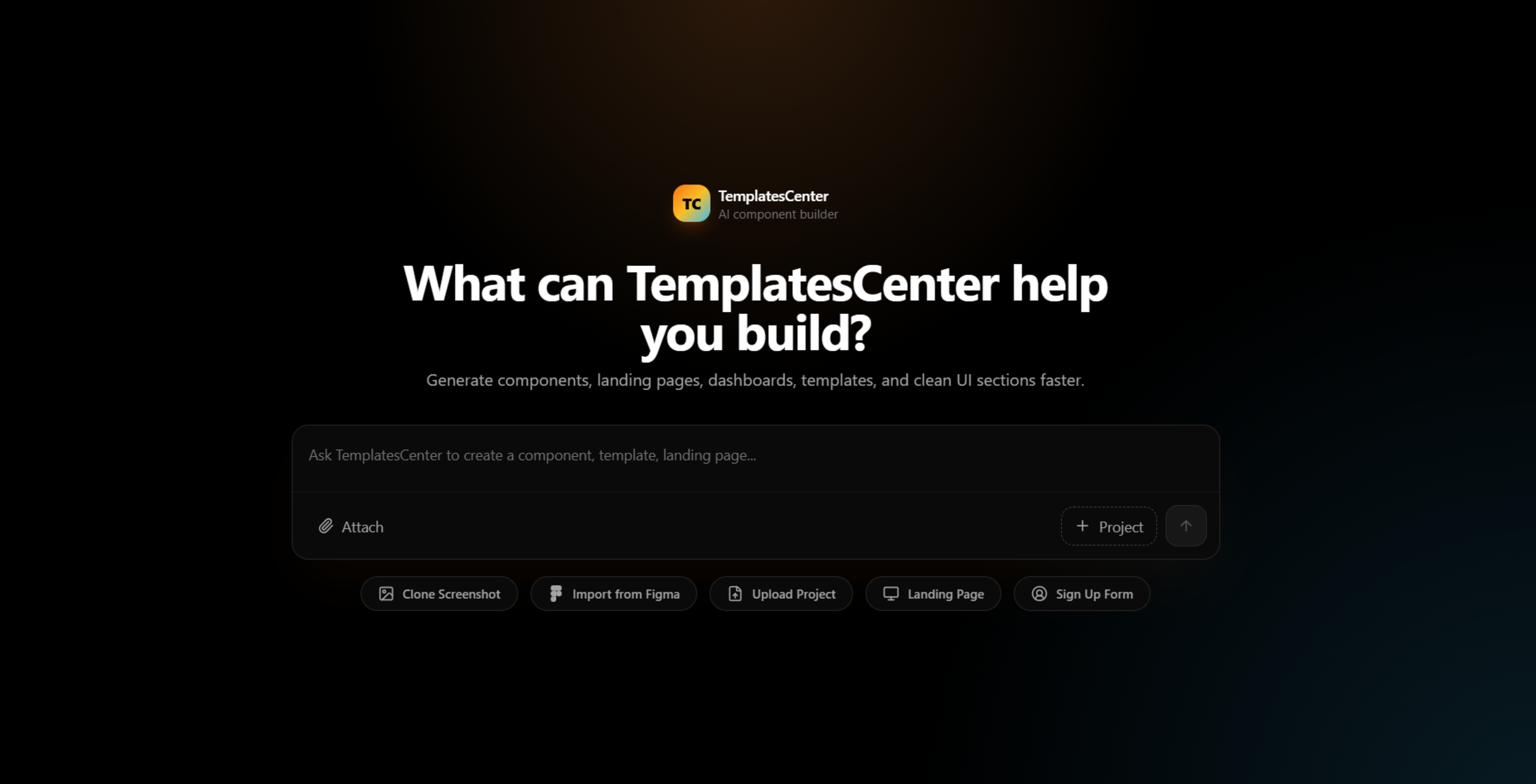 Free AI AI Chat Prompt Composer React component built with Tailwind CSS