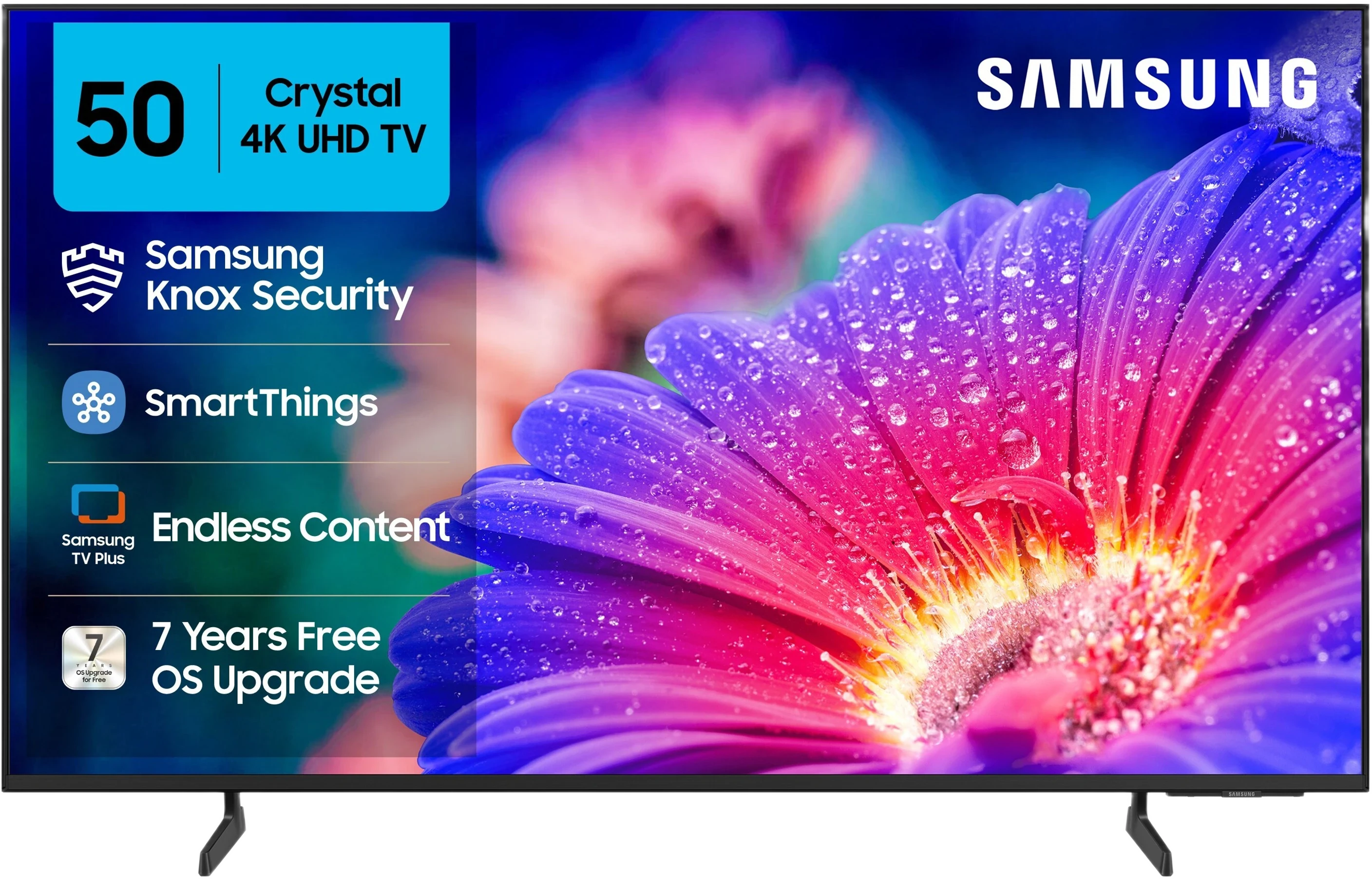 Samsung 50″ Crystal 4K UHD Smart TV