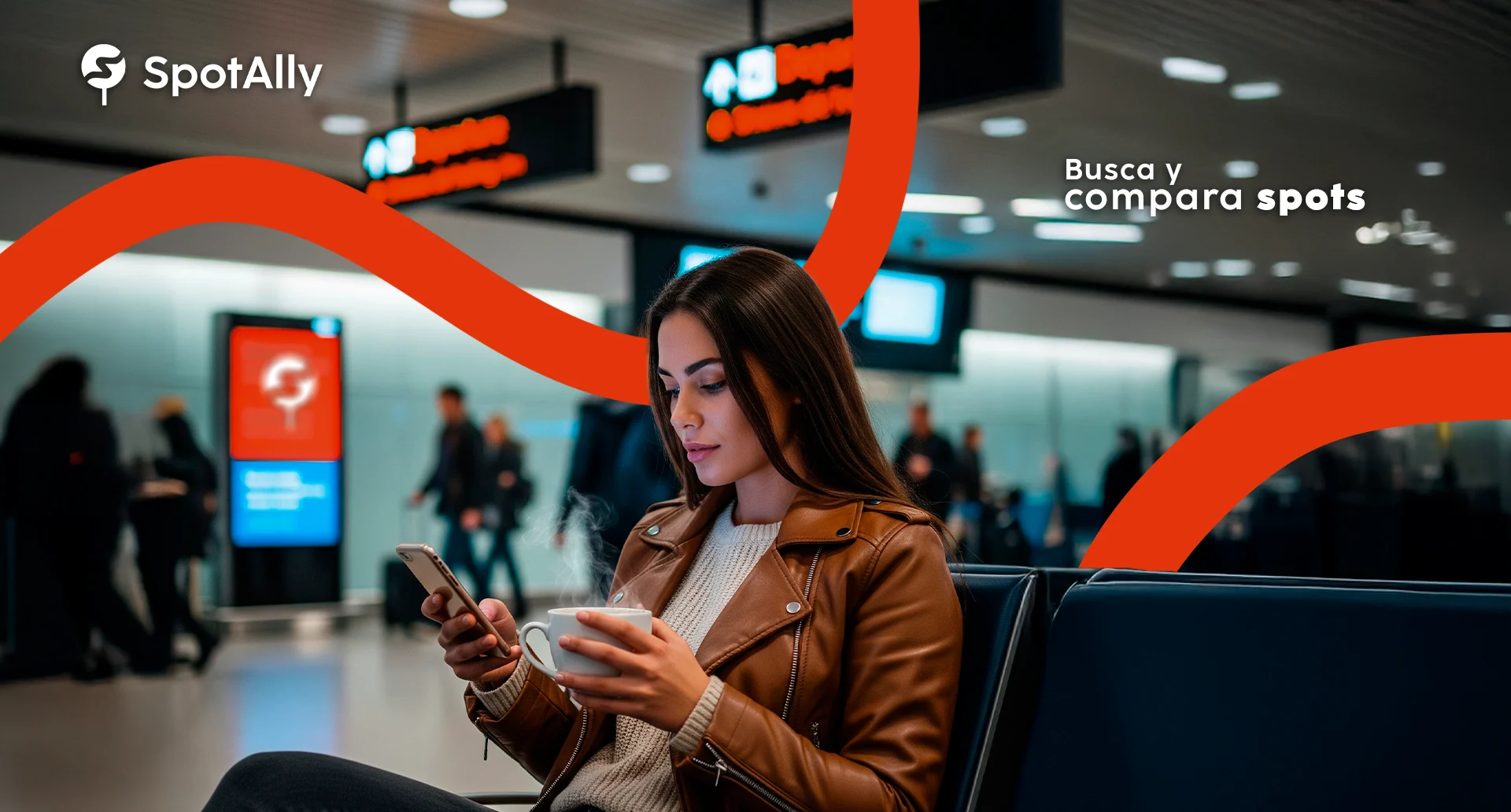 woman on airport