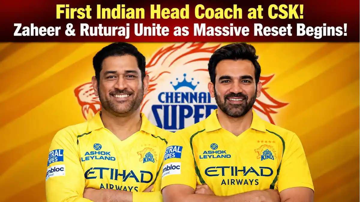 Zaheer Khan appointed as Chennai Super Kings new head coach replacing Stephen Fleming