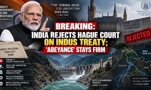 India Rejects Hague Arbitration Ruling on Indus Waters Treaty