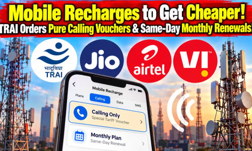 TRAI Mandates Voice and SMS-Only Prepaid Vouchers Under Telecom Consumer Protection (Thirteenth Amendment) Regulations, 2026