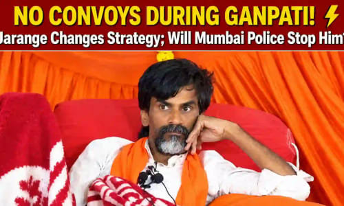 Maratha Quota Standoff: Manoj Jarange Moves Toward Mumbai With 10 Associates