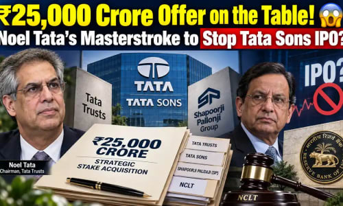 Tata Sons Listing Deadlock: Tata Trusts Tables ₹25,000 Crore Liquidity Proposal for SP Group Stake Ahead of RBI NBFC-UL Deadline