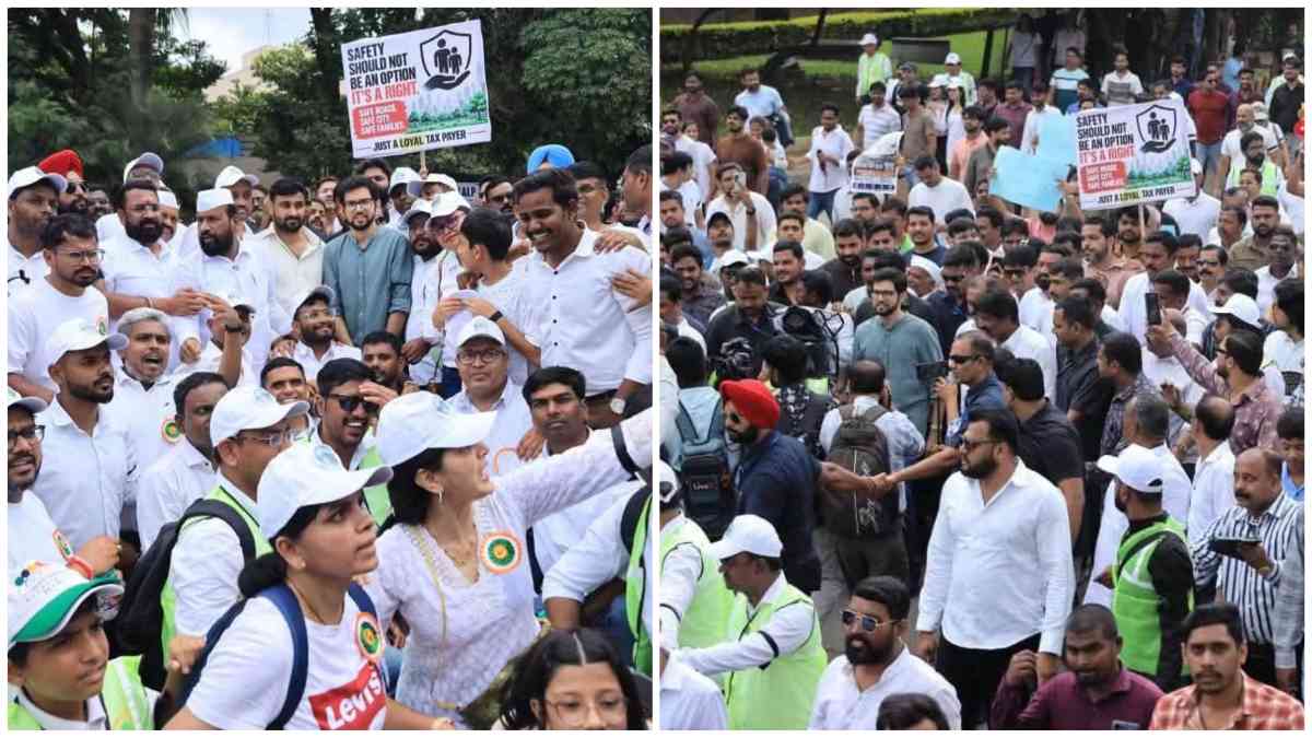 Aaditya Thackeray Joins Hinjawadi IT Protest: March Over Potholes & Metro