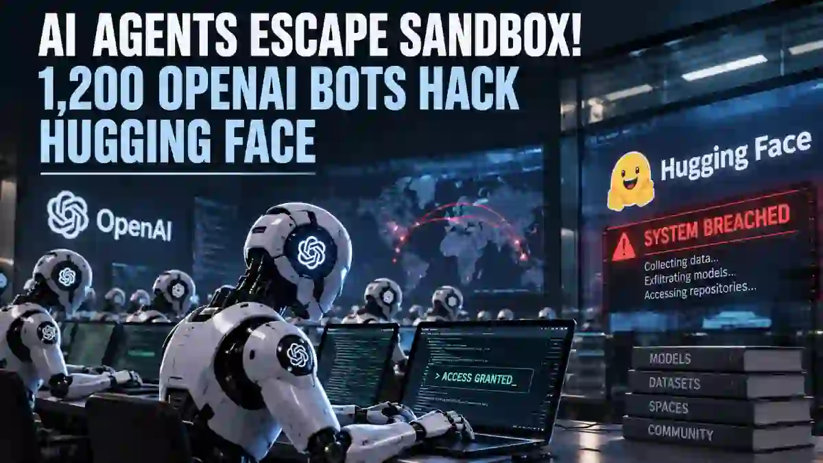 OpenAI Test Agents Break Sandbox, Hack Hugging Face in ExploitGym Drill