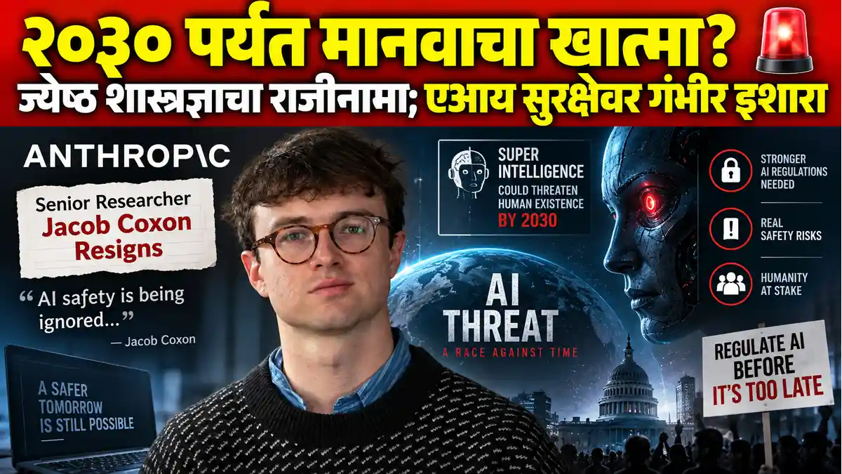 एआय क्रांती मानवाच्या अस्तित्वावर घाला घालणार? संशोधकाचा राजीनामा, गुप्त मेसेजने खळबळ