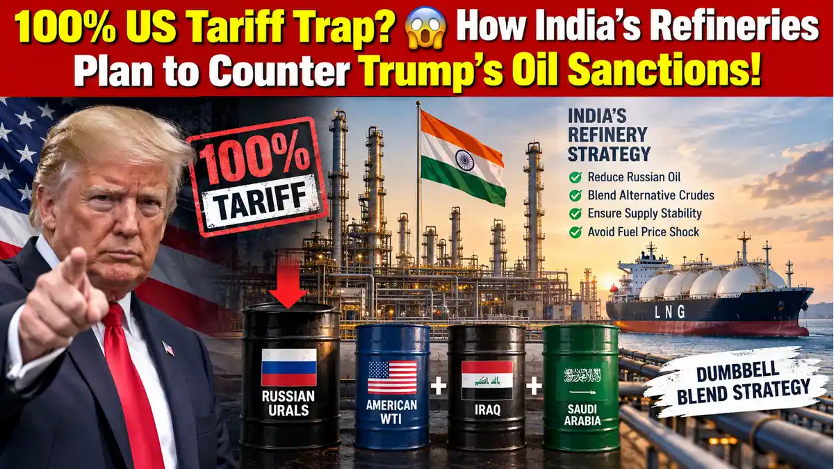 India's Crude Rebalancing Strategy: How New Delhi Can Neutralize US 100% Tariff Triggers Without Compromising Domestic Fuel Economics