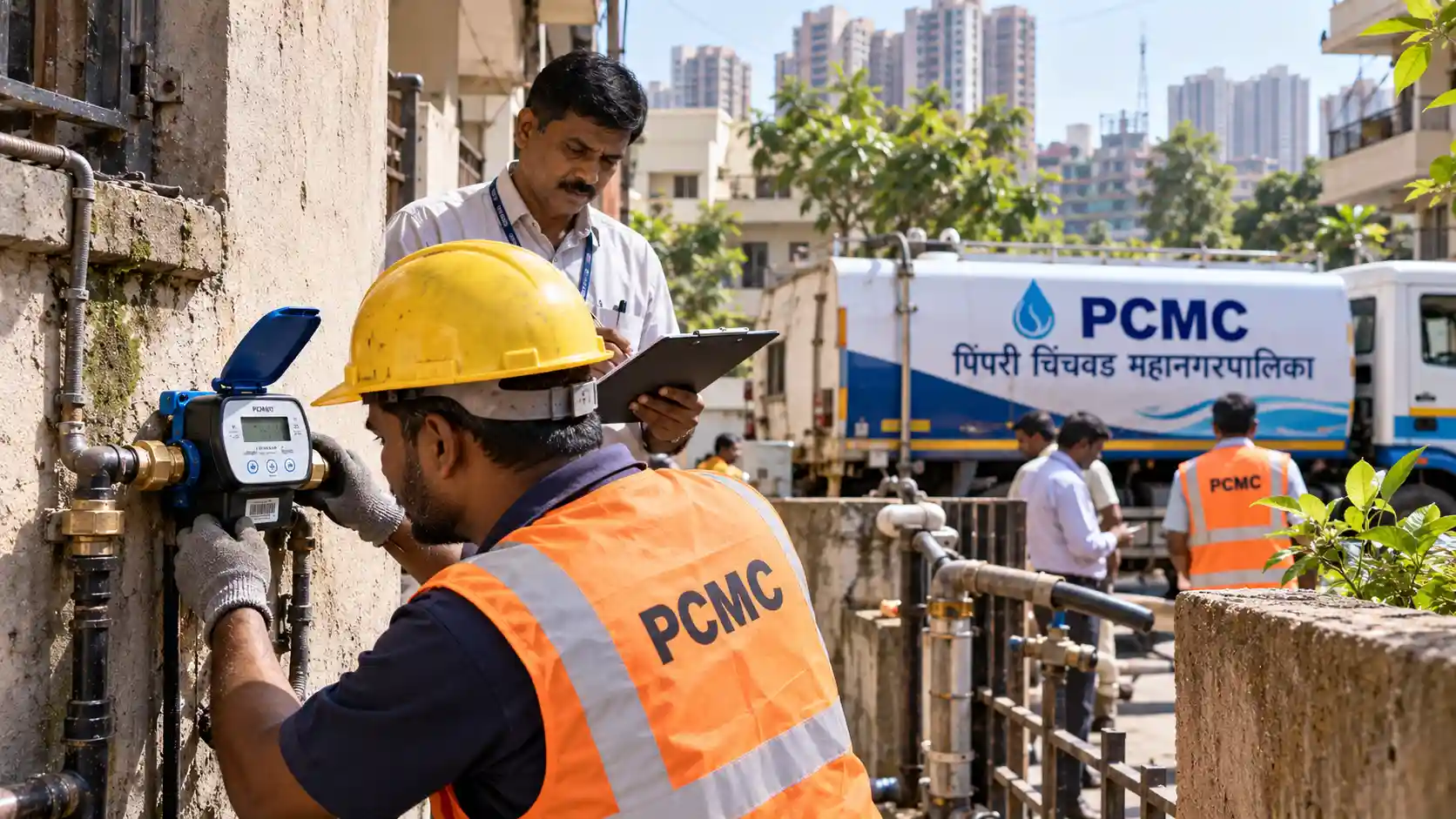 पिंपरी-चिंचवड पालिकेचा १३,५०० अनधिकृत नळजोडांना दणका; दंड न लावता थेट स्मार्ट मीटर बसवून नियमितीकरण, पाणीचोरी रोखण्यासाठी ₹६६७ कोटींचा मेगा प्लॅन