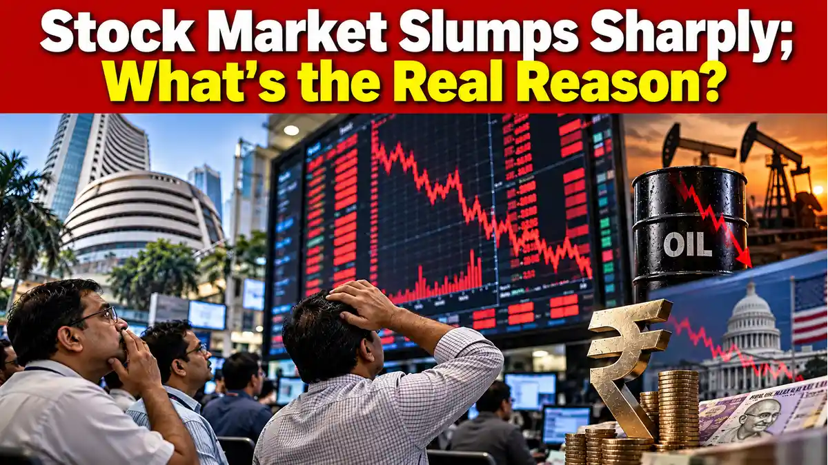 Indian Share Market Falls: Sensex Drops 571 Points, Nifty Below 22,450 - Why Is the Market Falling ?