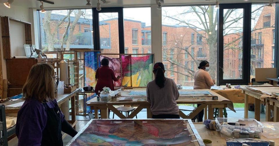 Silk Painting by Project event image