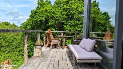 cabin balcony