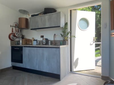 cabin kitchen