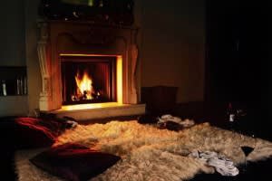 fireplace rug