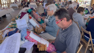 Més de 180 puntaires reunides a l'Escala