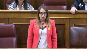 Jurament i primera intervenció d'Etna Estrems al Congreso