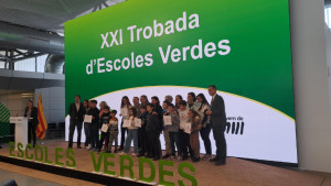 Premi Escoles Verdes pel treball en xarxa per l'Escola Esculapi