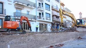 Comencen els treballs del front marítim del nucli antic