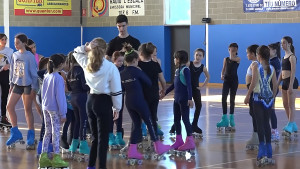 Llorenç Álvarez, campió del món de patinatge, visita el CPA l'Escala