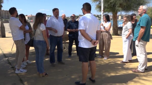 Oriol Junqueras visita l'Escala, en plena divisió d'ERC